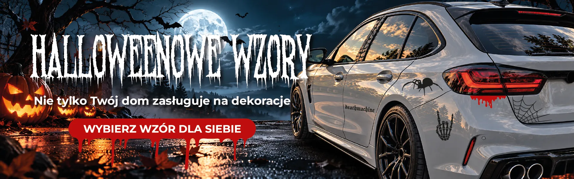 naklejki halloween
