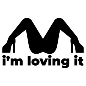 Naklejka I'm loving it