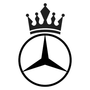 Naklejka Mercedes king