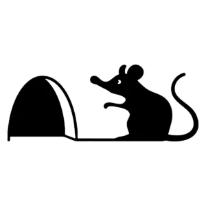 Naklejka Mysz