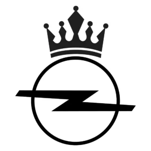 Naklejka Opel king