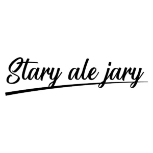 Naklejka Stary ale jary