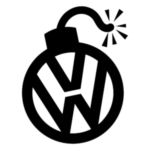 Naklejka Volkswagen bomba