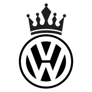 Naklejka Volkswagen king