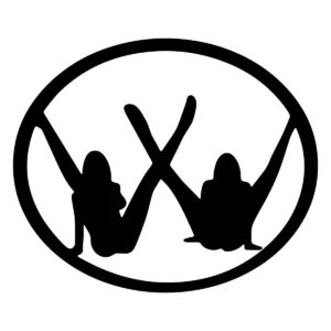 Naklejka logo Volkswagen girls