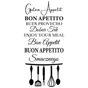 Naklejka Smacznego W33