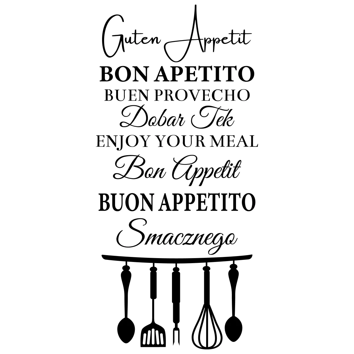 Naklejka Smacznego W33