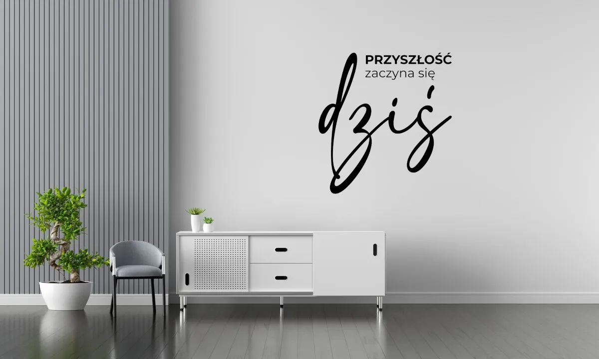 Naklejka Przyszłość zaczyna się dziś W36 - obrazek 2