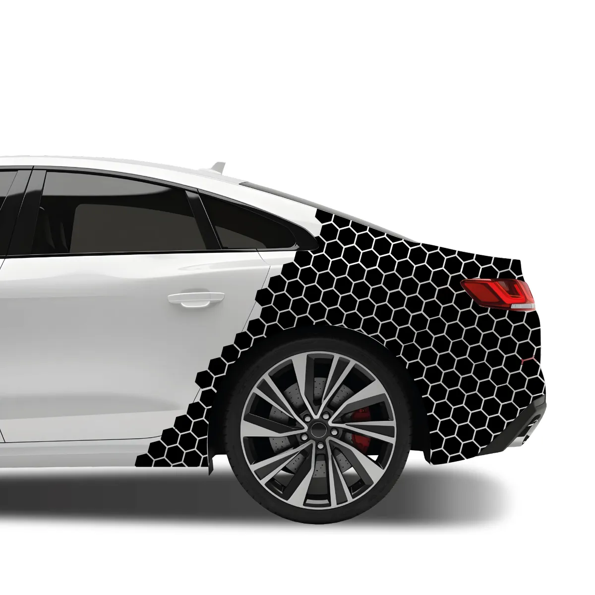 Naklejka plaster miodu na auto wzór A - obrazek 3