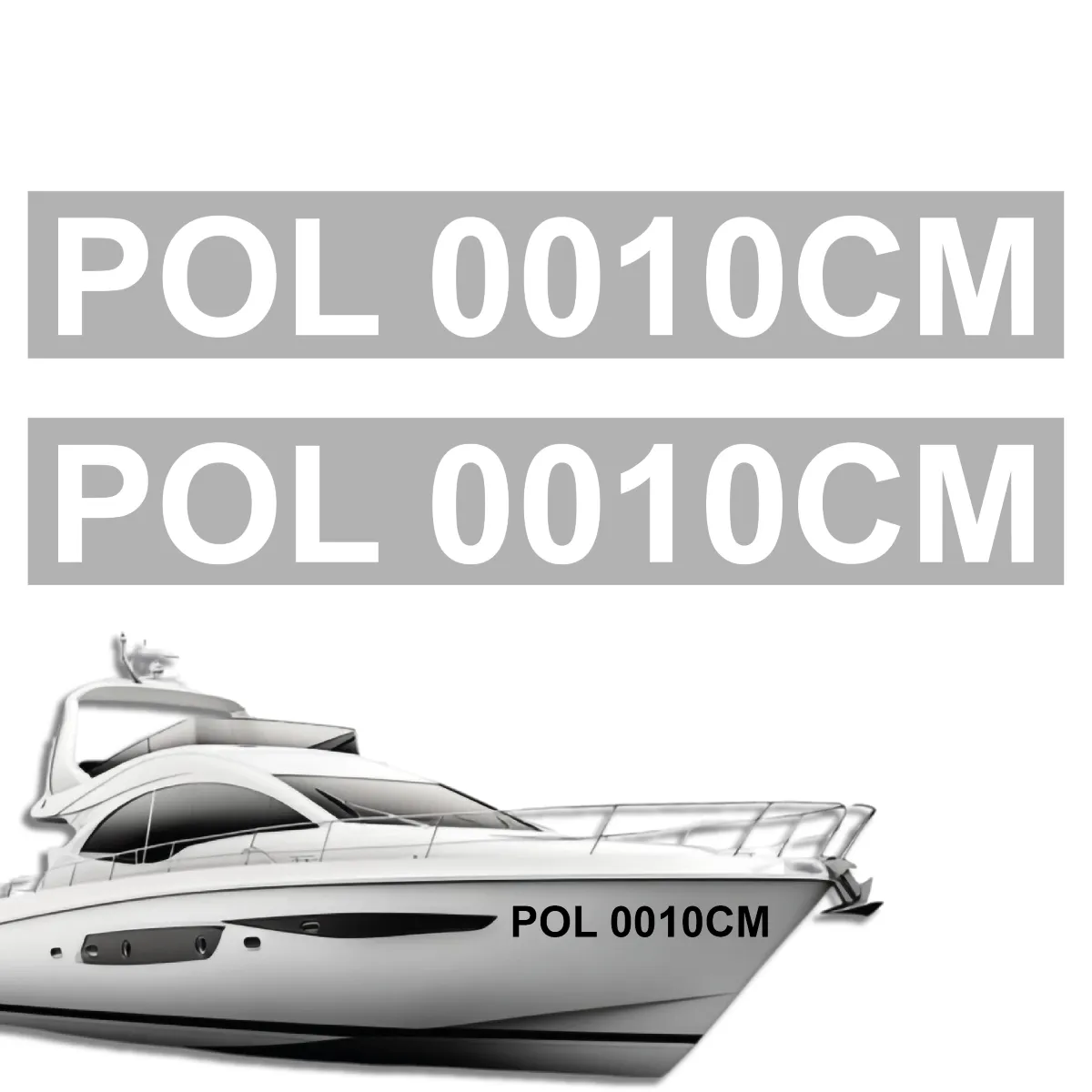 Numery rejestracyjne szablon malarski