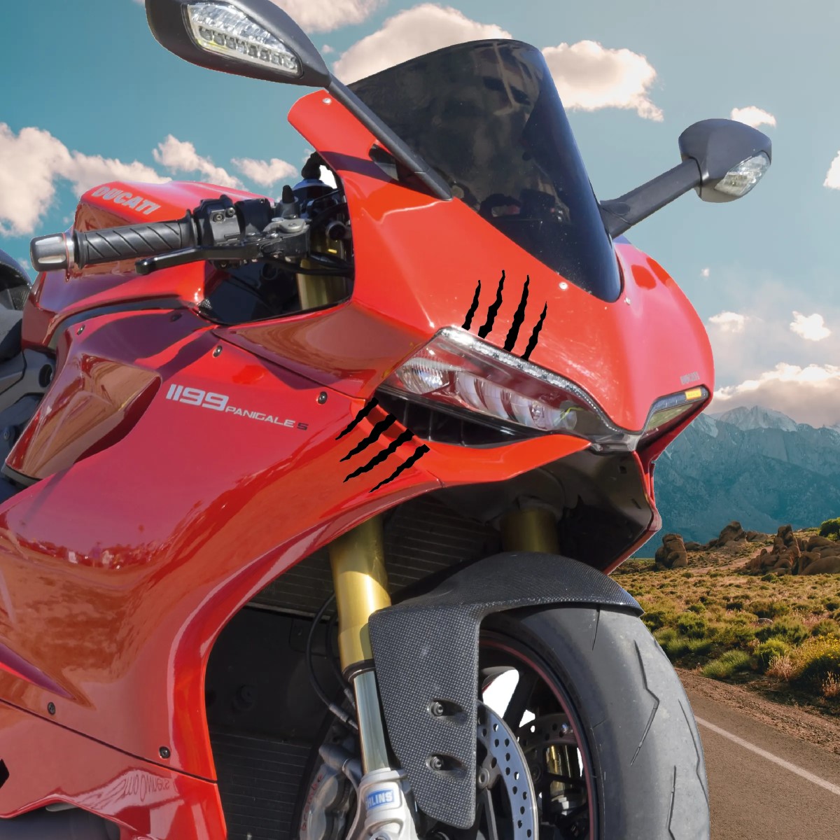 Naklejka Ślady Pazurów - obrazek 2