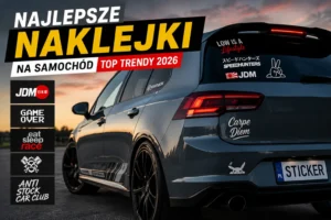 Najlepsze naklejki na samochód – TOP trendy 2026