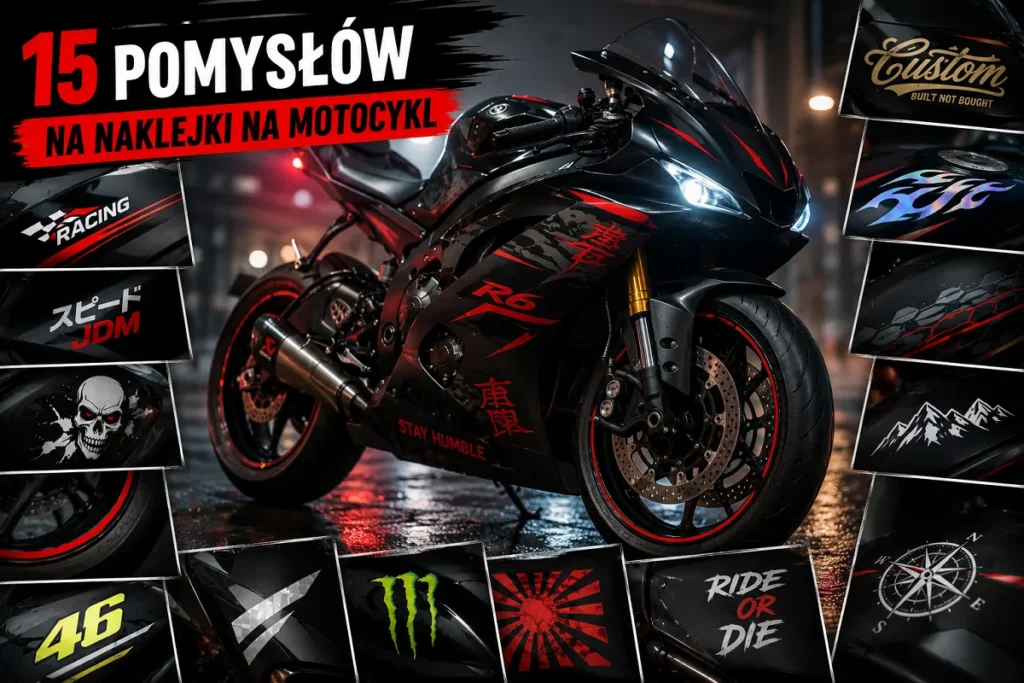 naklejki na motocykl 15 pomysłów