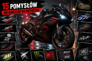 15 pomysłów na naklejki na motocykl