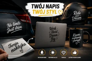 Personalizowane naklejki z własnym napisem – pomysły i inspiracje