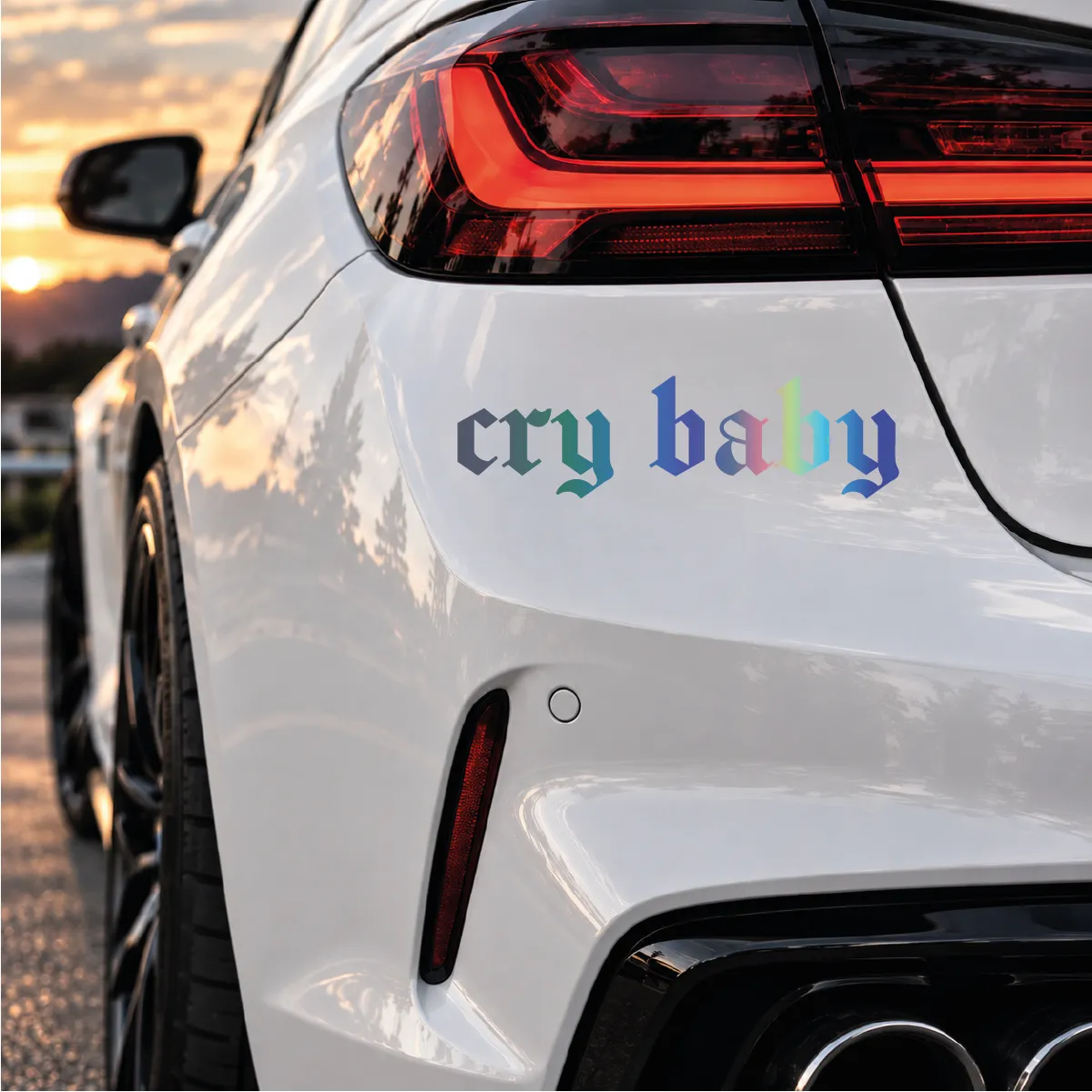 Naklejka cry baby - obrazek 2