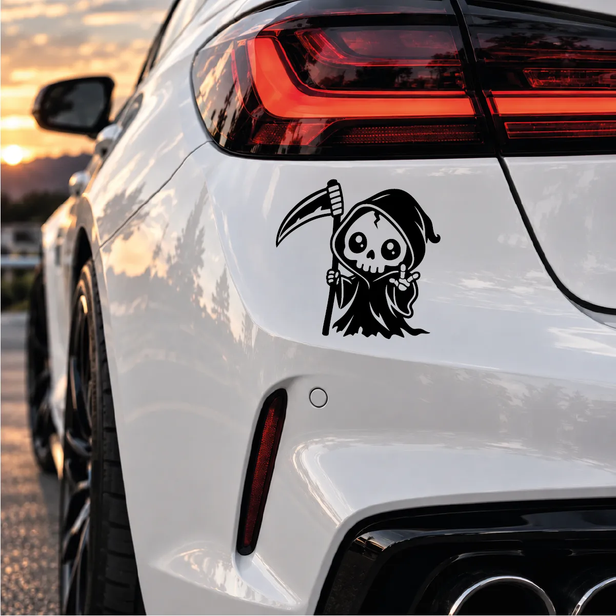 naklejka grim reaper