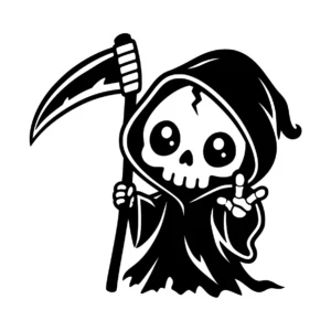naklejka grim reaper