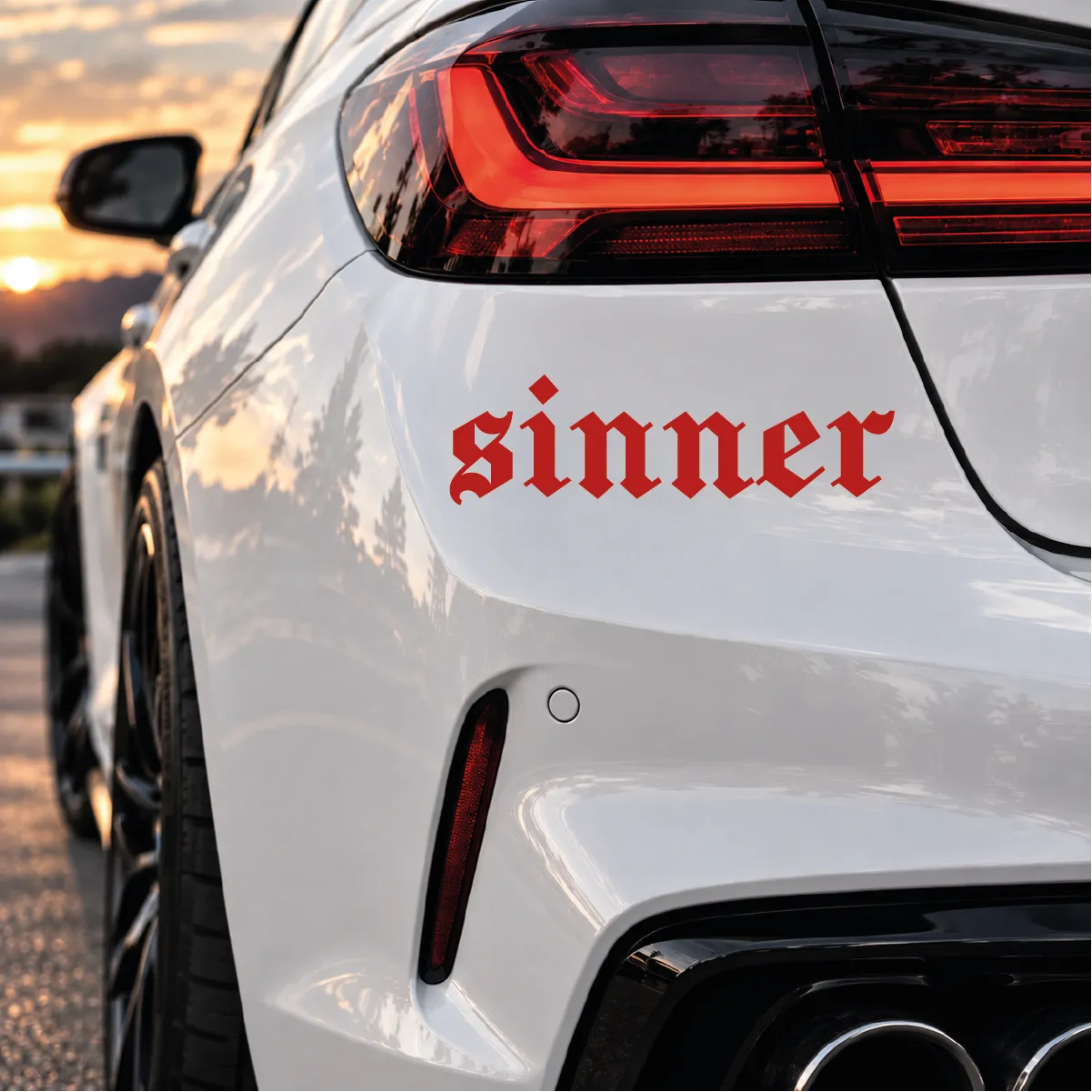 Naklejka Sinner - obrazek 3